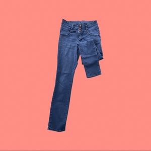 1822 Demin Dark Blue High Rise Skinny Jeans